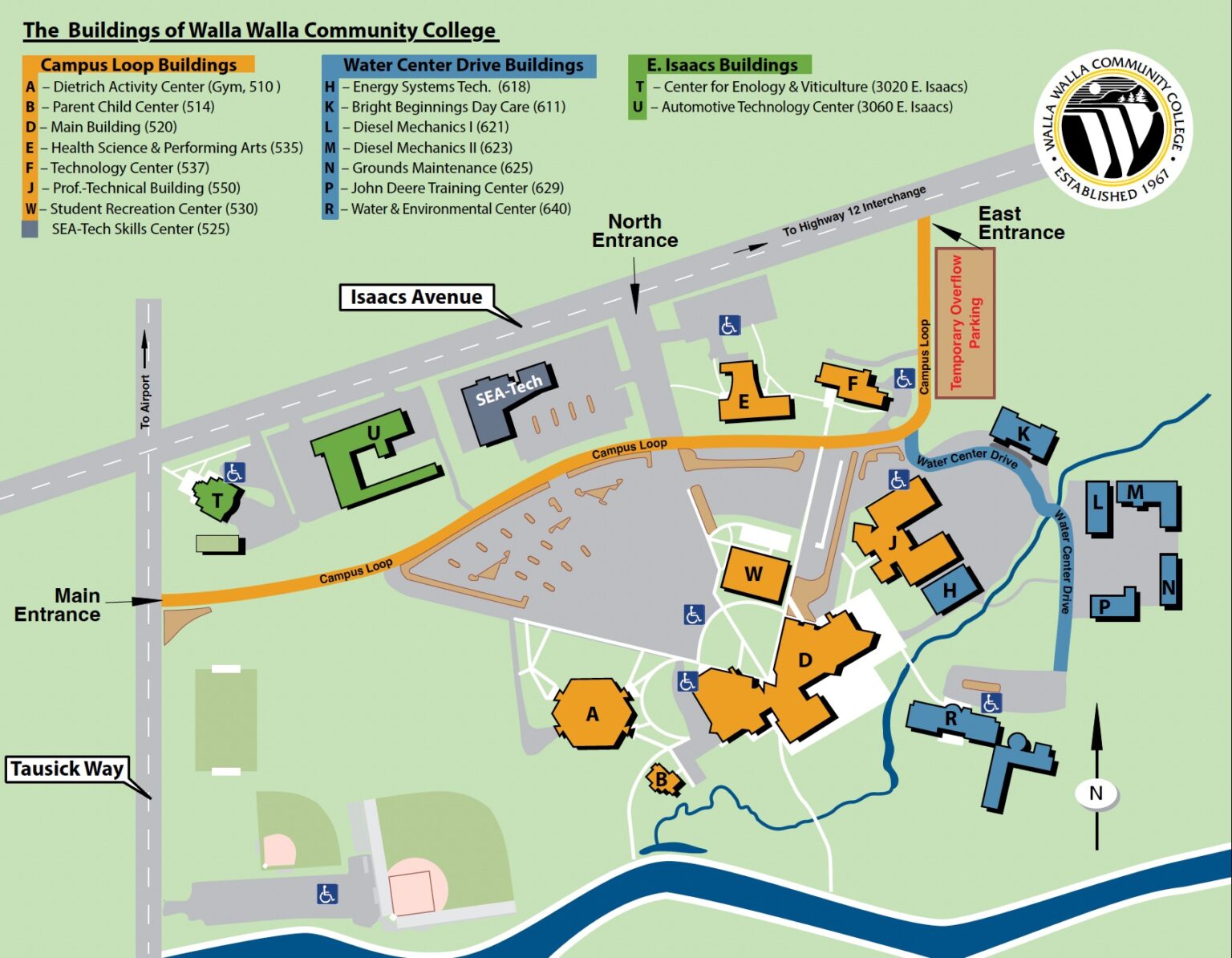 Maps & Directions - Walla Walla Community College